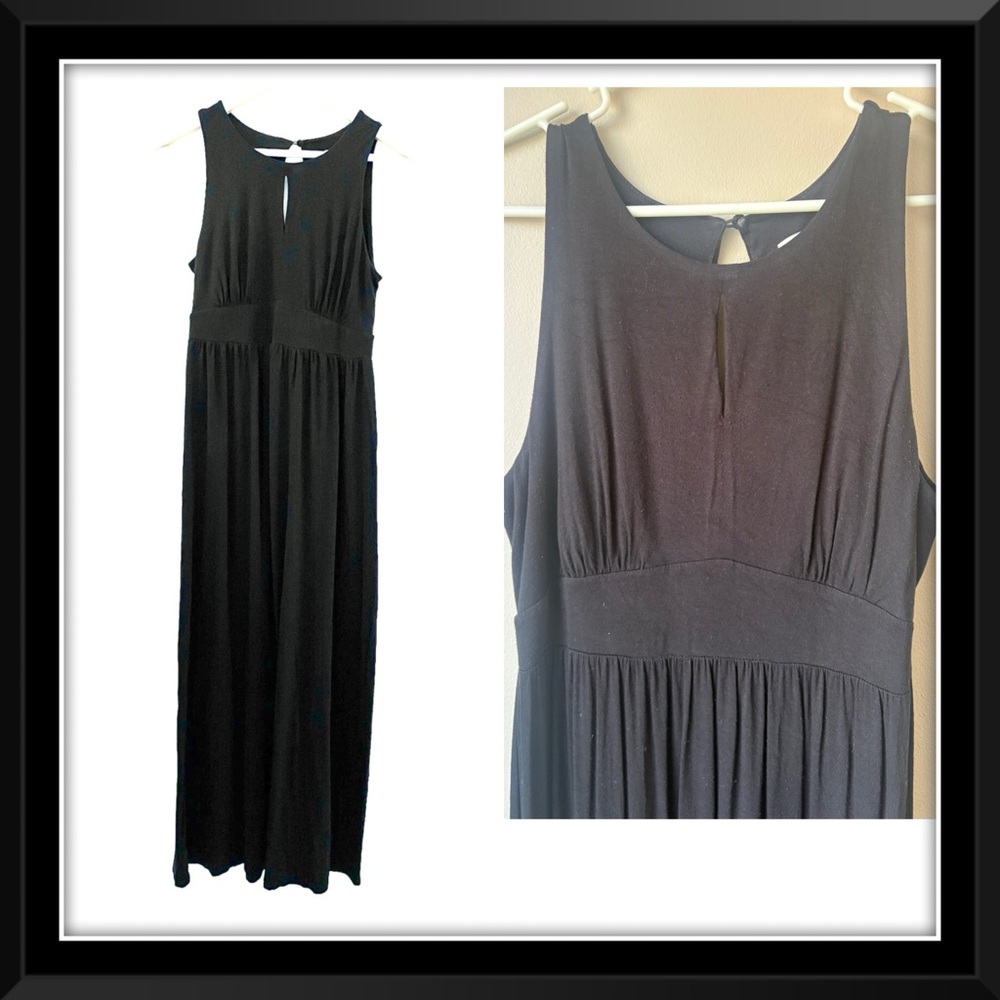 LOFT Ann Taylor Keyhole Empire Waist Maxi Dress